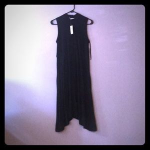 Black halter dress